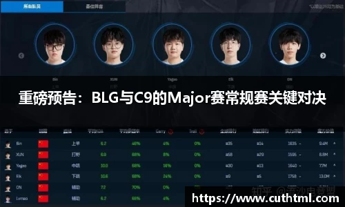 重磅预告：BLG与C9的Major赛常规赛关键对决