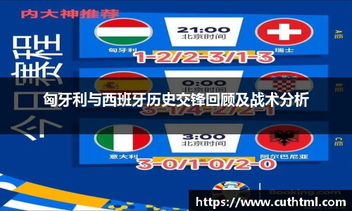 匈牙利与西班牙历史交锋回顾及战术分析